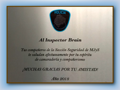 Diploma Policia de la Ciudad