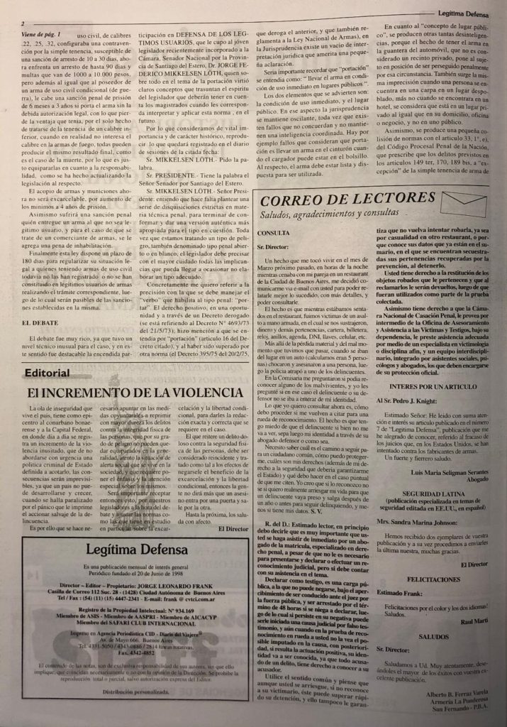Diario nro. 9 – Abril 1999 – Pagina 2