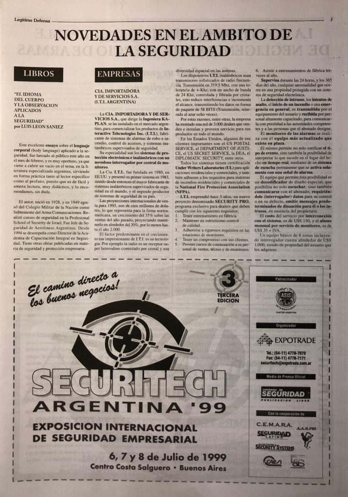 Diario nro. 9 – Abril 1999 – Pagina 5